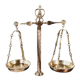 Empire style apothecary scale