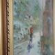 Paintings, oil on canvas, Moretti, 1970, set of 3