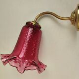 Vintage brass wall lamp