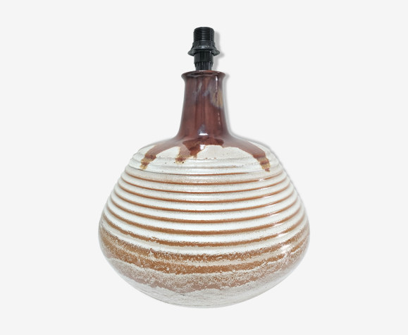 Pied de lampe céramique italienne années 70