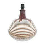 Italian ceramic lamp foot 70s