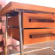 Bureau moderniste métal bois