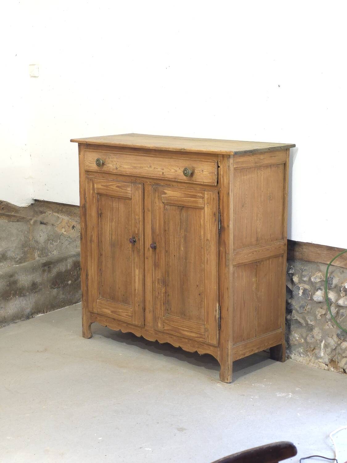 19th century pine sideboard