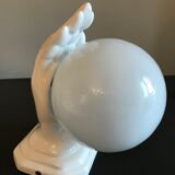 Apply hand in earthenware