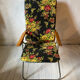 Vintage folding deckchair