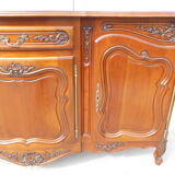 Enfilade in Provençal cherry tree, Louis XV style