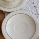 Vintage ceramic coffee cups Salins geometric design