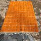 Beni Ouraine rug in natural wool, orange, size 150/250 cm.