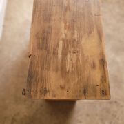 Wooden wall shelf