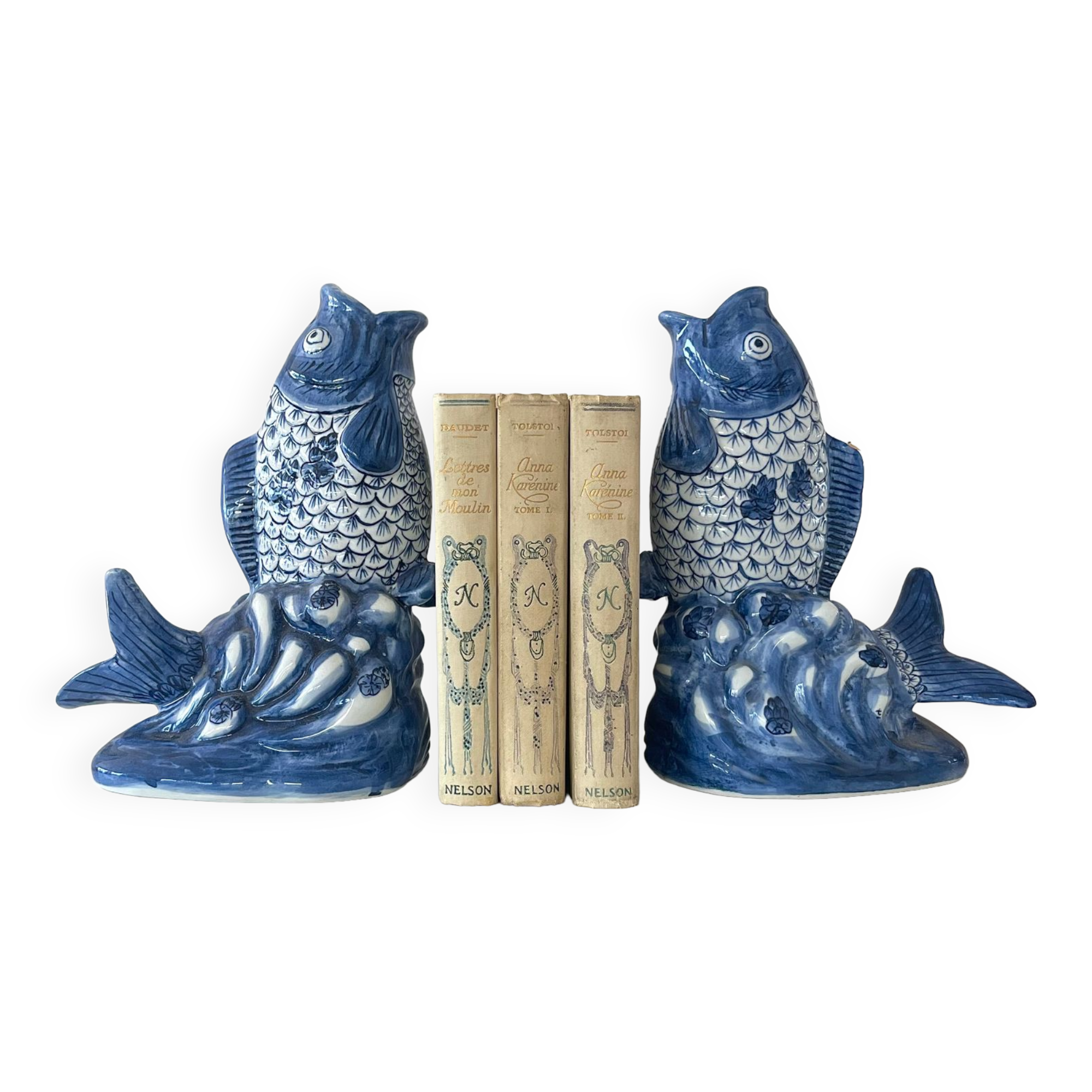 Duo of vases in antique slip