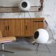 Set of 2 AS40 Bicone Supravox T215s Speakers by Joseph Léon for Elipson - 1960s