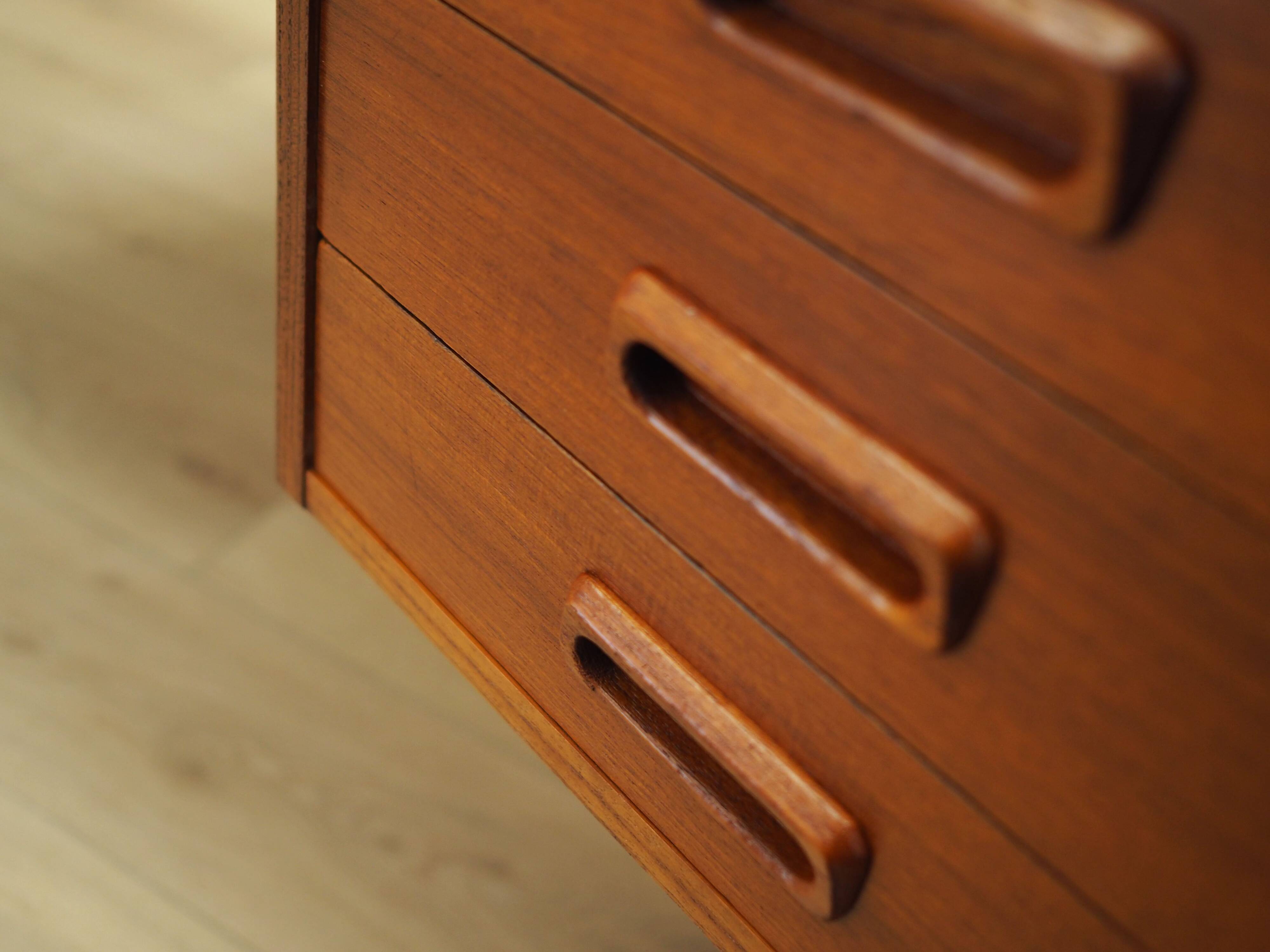 Teak desk, Danish design, 1970s, production: Denmark