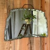 Antique beveled mirror