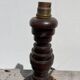 Art Deco Turned Wood Lamp Base