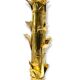Palm tree brass floor/table lamp, Bottega Gadda Italy, 1960