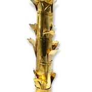 Palm tree brass floor/table lamp, Bottega Gadda Italy, 1960