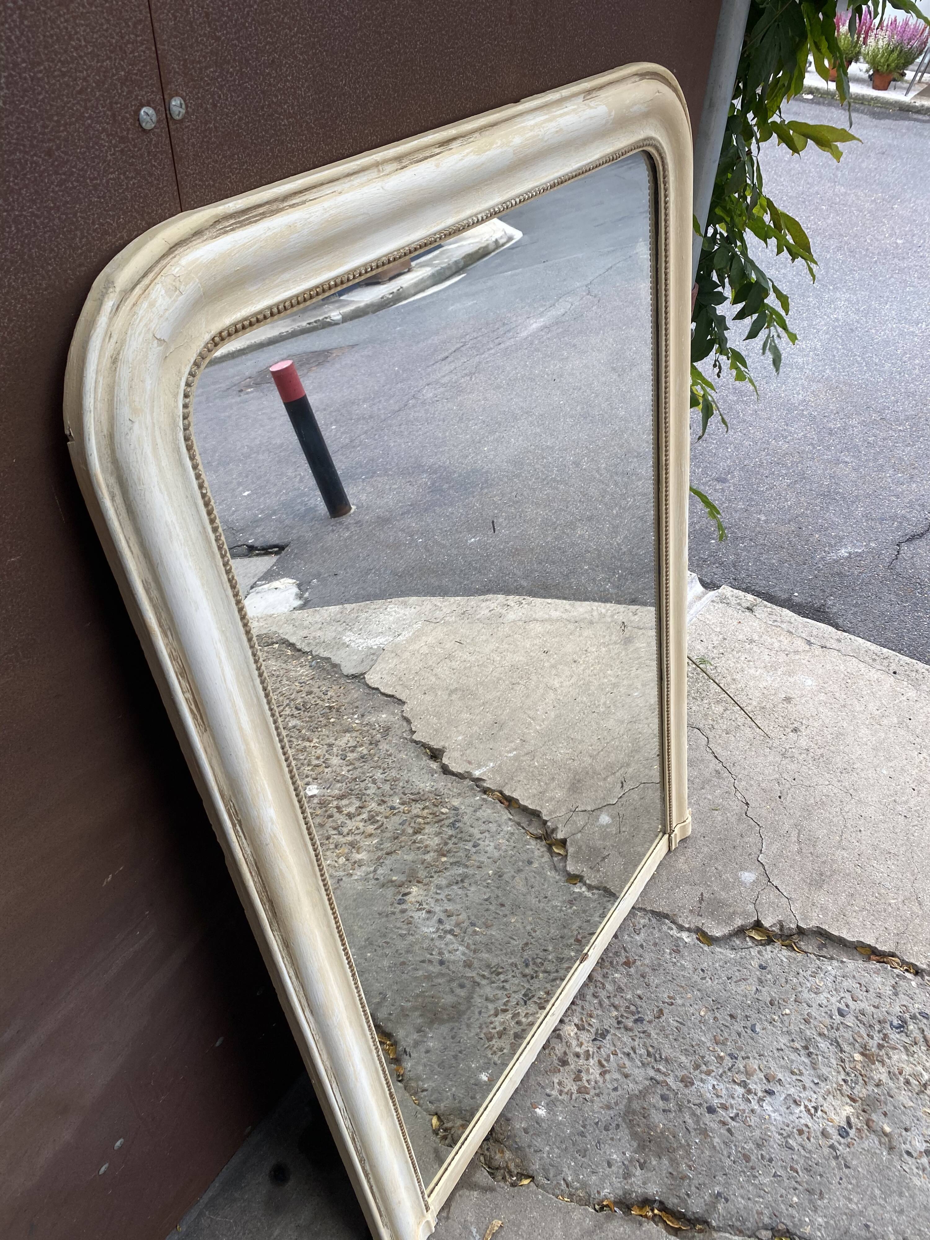 Louis Philipe mirror, original patina
