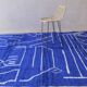 Tapis Bleu du Maroc - 303 x 246 cm