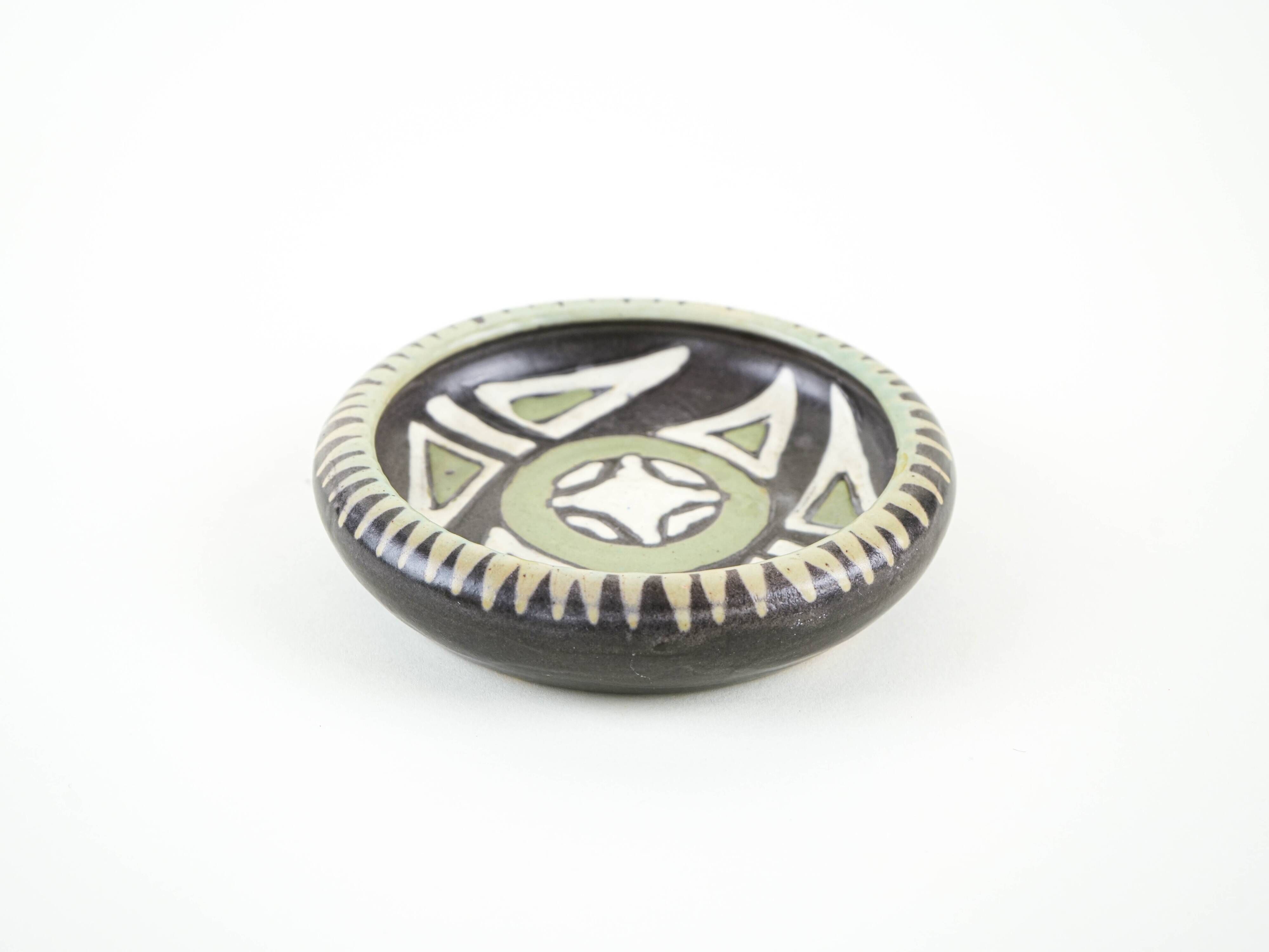 Ceramic bowl, Danish design, 1960s, made in Denmark