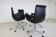 Group of four tulip armchairs for Kill International