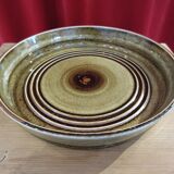 Plat en céramique scandinave Bamboo par Olle Alberius pour Rörstrand Sweden