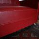 Red vintage sofa bed