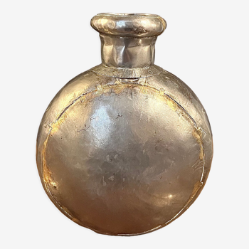 Antique Indian Metal Flask