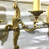 Set of 5 sconces louis XV