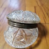 Crystal candy, silver metal