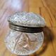 Crystal candy, silver metal