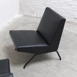Pair of 'Visiteur' easy chairs by Pierre Guariche for Meurop, 1961
