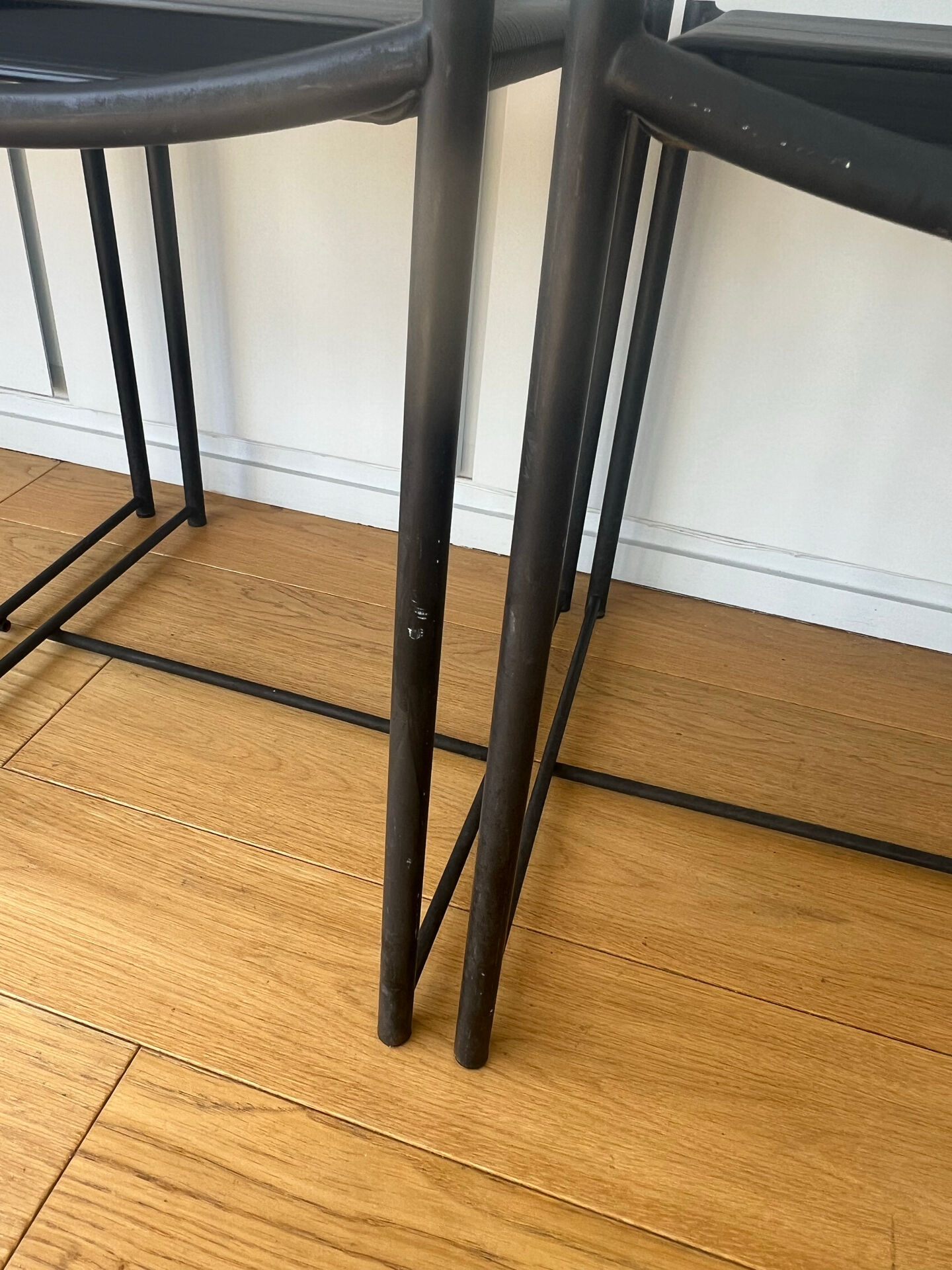 3 Spaghetti chairs by Alias