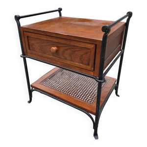 Table de chevet vintage - fer