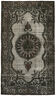 Hand-Knotted Vintage Turkish 1980s 175 cm x 302 cm Grey Rug