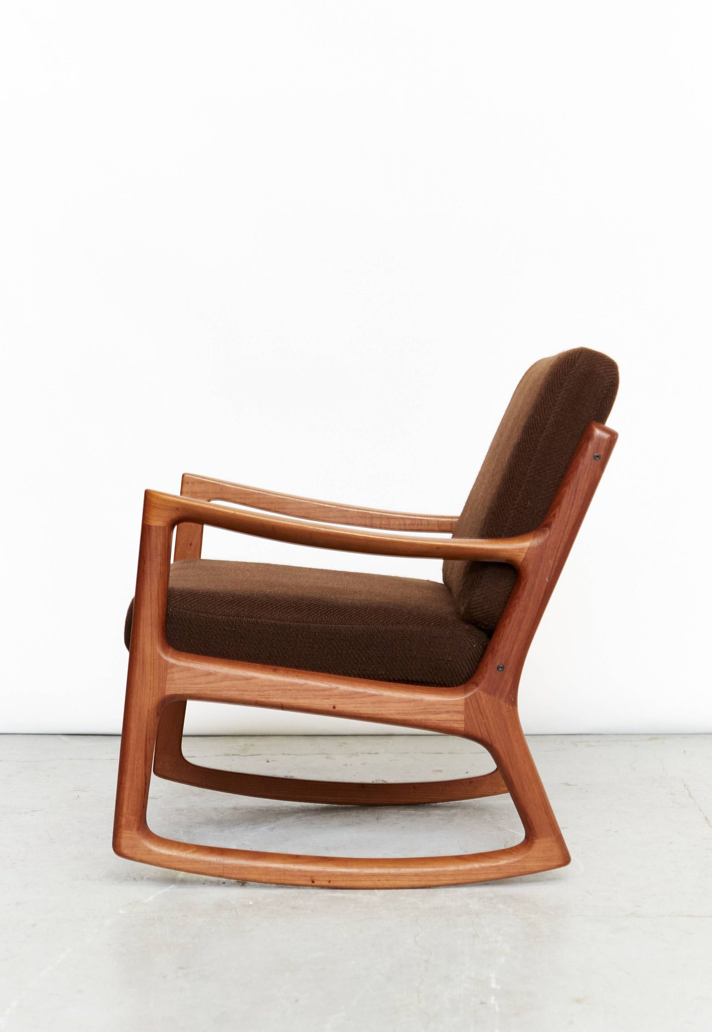 Ole Wanscher Mid-Century Rocking Chair "Senator" for France & Søn