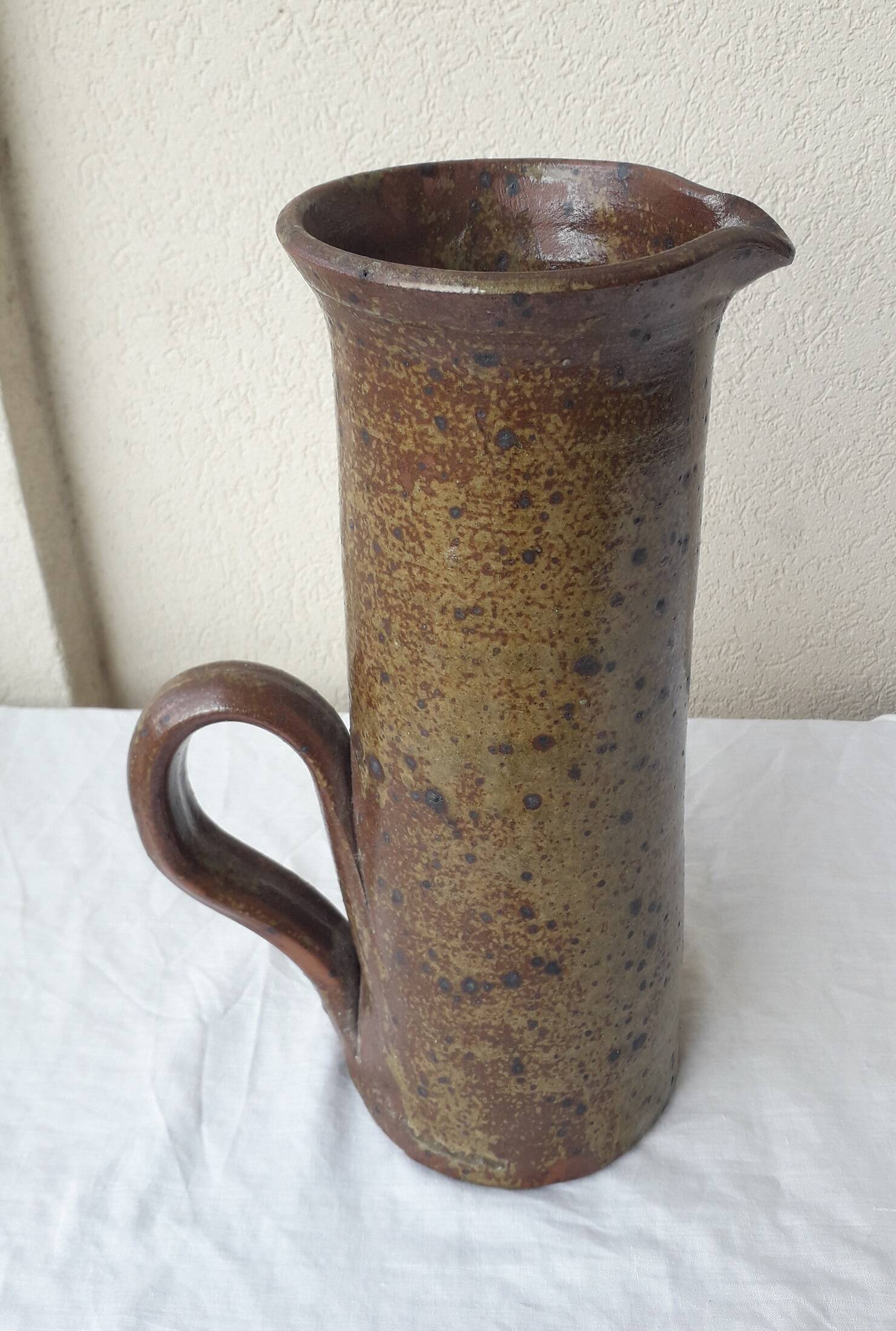 Pyrite stone jug