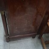 Empire mahogany chest of drawers