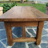 Solid oak farm coffee table