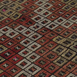 Anatolian handmade kilim rug 207 cm x 153 cm