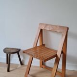 Folding chair attributed to Aldo Jacober