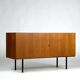Vintage teak sideboard lowboard 60s mid-century design