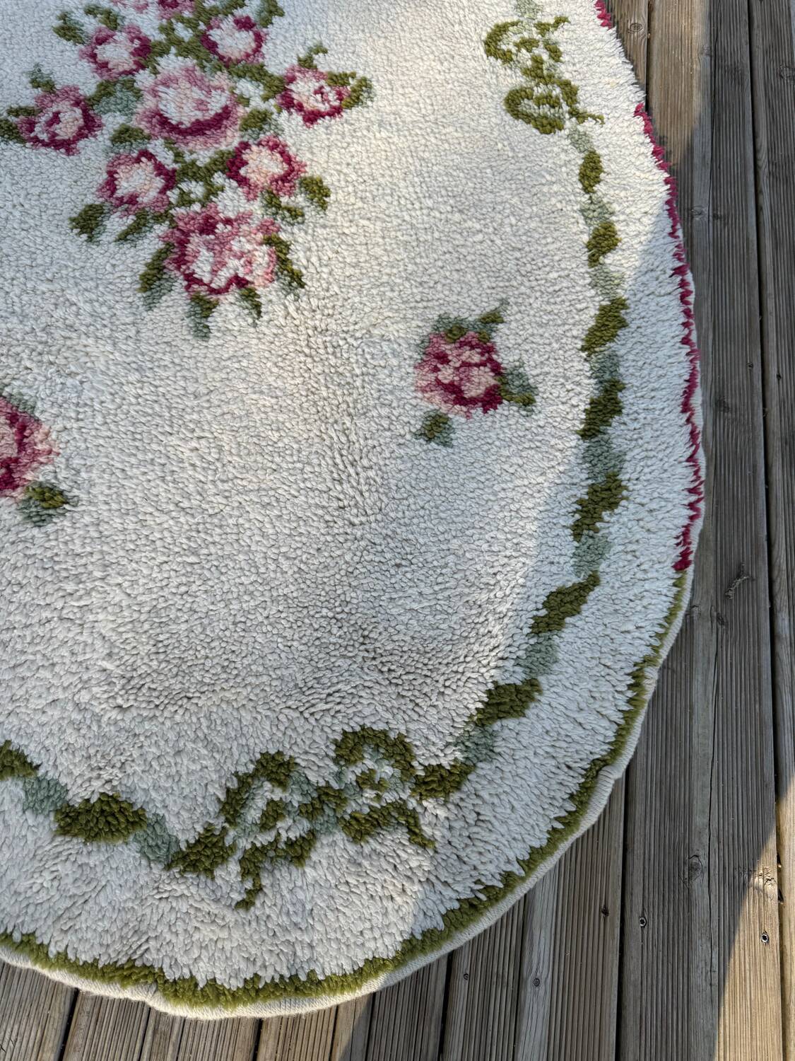 Vintage wool rug