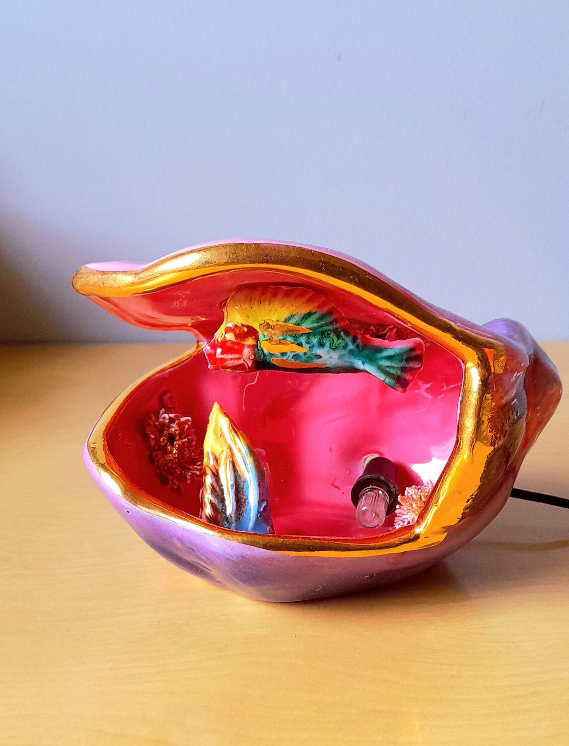 Shell lamp Vallauris