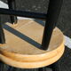 Paire de tabourets bois style scandinave 735mm