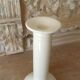 White porcelain candlestick