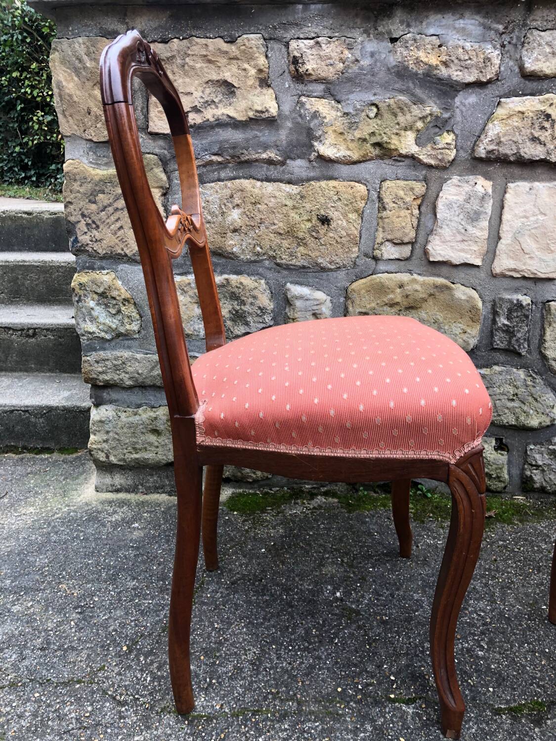 Pair of antique bedroom chairs