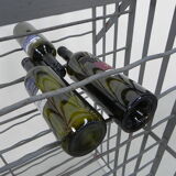 Steel wine rack for 200 bottles