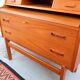 Iversen teak secretary, Danish style from the 1960s-70s.