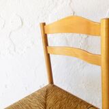 Danish chair with a cord seat, 1960