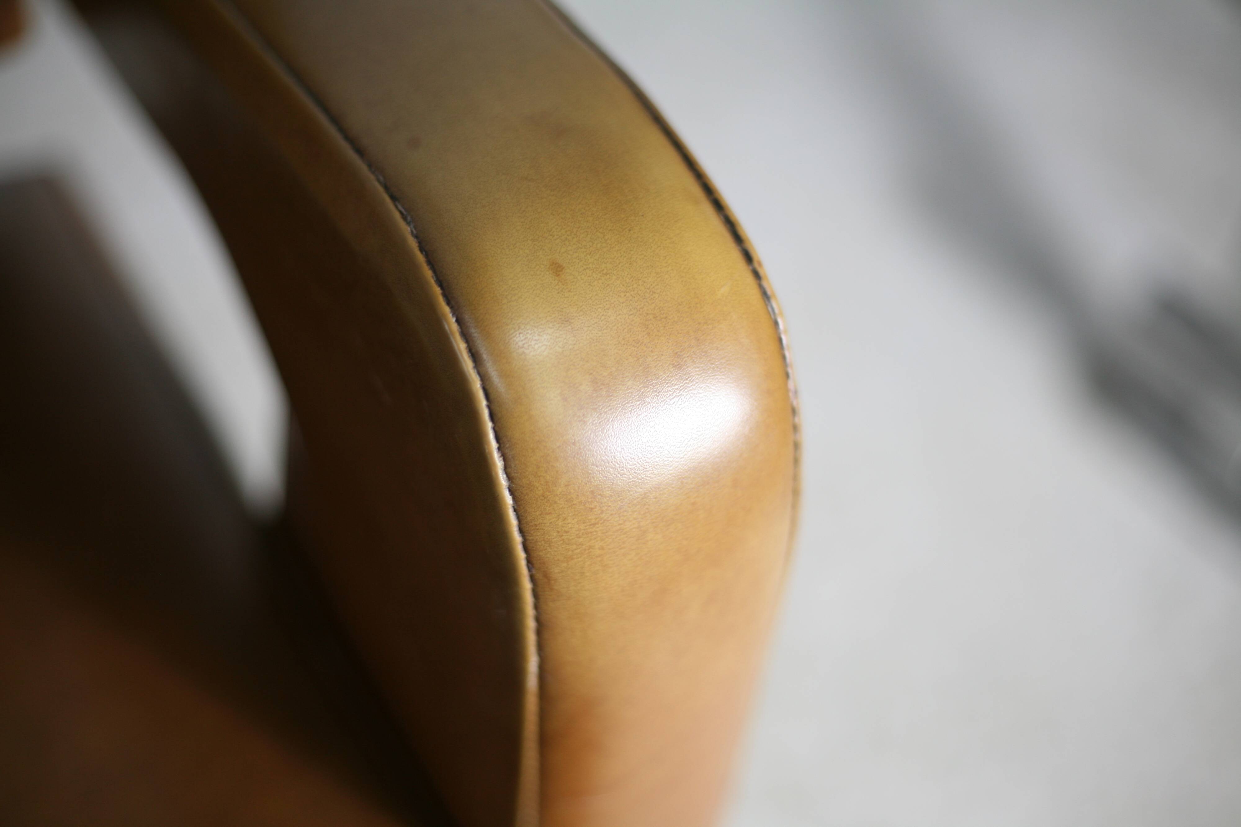 Armchair Jacques Adnet, style circa 1955